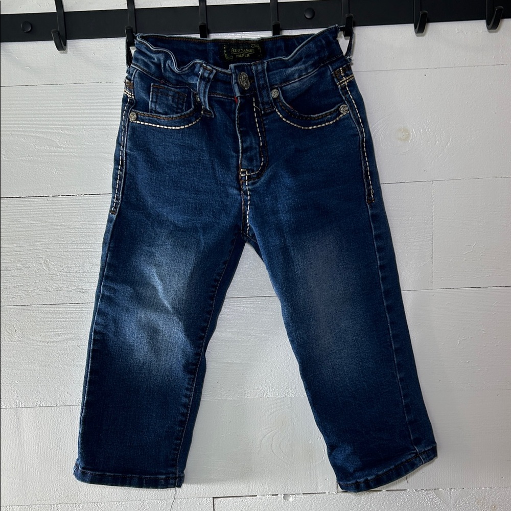 Ace of Diamonds Dark Blue Kids Jeans Toddler Size 2